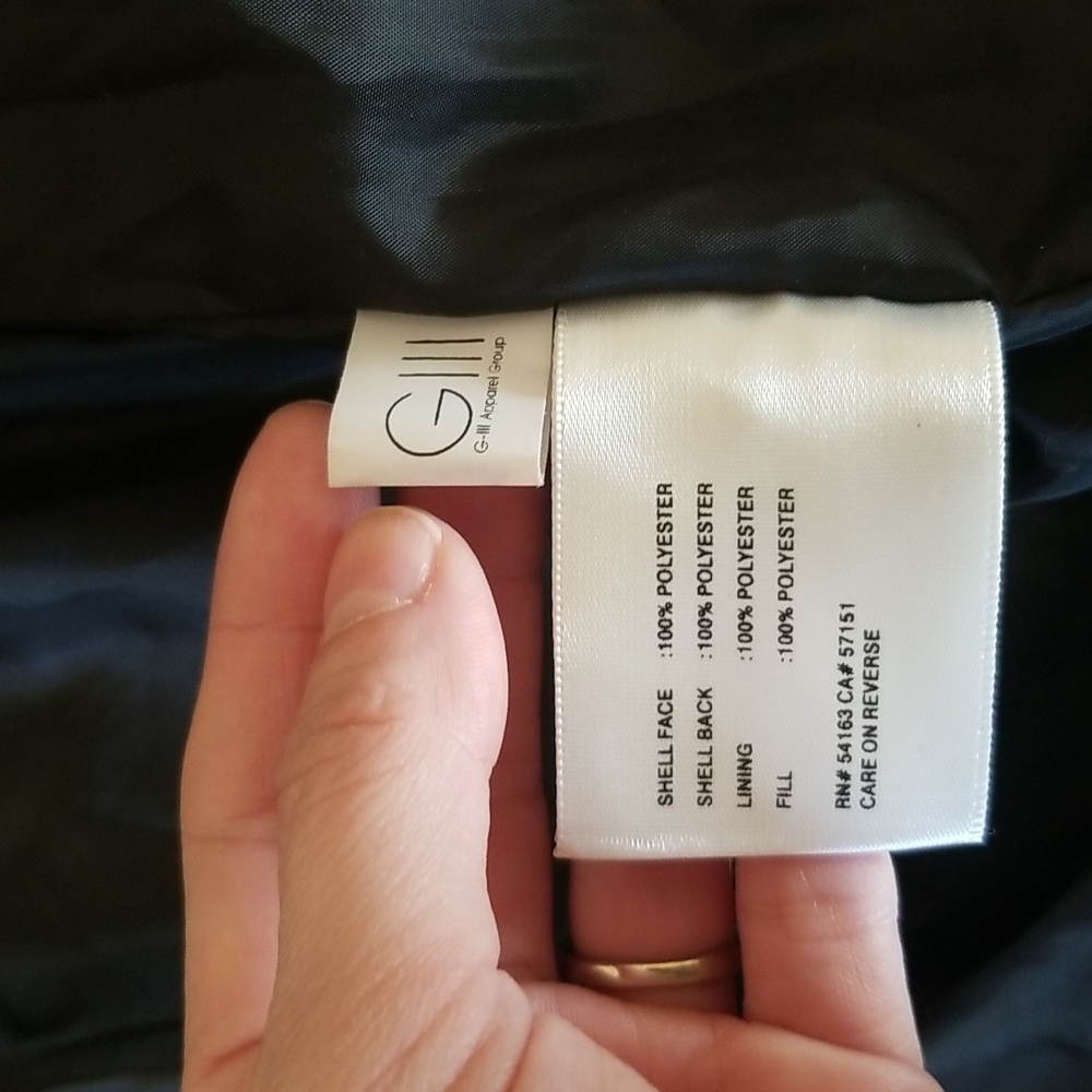 Black Kenneth Cole warm jacket - Picture 7 of 7